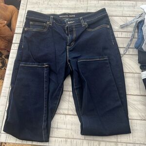 Like new, Michael Kors, size 10. Izzy skinny ankle, dark